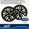 Coast To Coast IMP512BLK - Fits Over and Into OEM Wheel