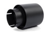 Dinan D663-0601-BOX - Double-Walled 4" Clamp-On Exhaust Tip (Black Ceramic)