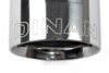 Dinan D663-0600-BOX - Double-Walled 4" Clamp-On Exhaust Tip (Polished)
