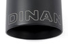 Dinan D663-0638-BOX - Double-Walled 4" Clamp-On Exhaust Tip (Black Ceramic)