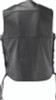 Kuryakyn 094433 - Leather By River Road Old Skool Leather Vest Black - Large