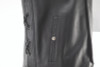 Kuryakyn 094433 - Leather By River Road Old Skool Leather Vest Black - Large