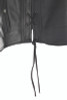 Kuryakyn 094433 - Leather By River Road Old Skool Leather Vest Black - Large