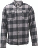 Kuryakyn 094522 - Leather By River Road Vise Flannel Moto Shirt - Medium