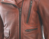 Kuryakyn 094393 - Leather By River Road Arabian Spice Leather Jacket Red Womens - Small