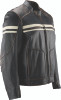 Kuryakyn 094382 - Leather By River Road Hoodlum Vintage Leather Jacket Black - Small