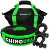 Rhino USA RNO-SHACKSTRAP30 - 30Ft Tow Strap/Shackles Combo