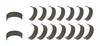 ACL 8B745HN-STD - Rod Bearing Set 2.000 Pin - Narrowed