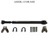 Adams Driveshaft ASDJK-1310R-S4D - JK Rear 1310 Solid CV Driveshaft 4 Door