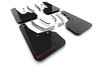 Rally Armor MF125-UR-BLK-RD - 2025 Hyundai Tucson ICE XRT Black UR Mud Flap - Red Logo