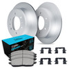 R1 Concepts WDWH1-21031 - Brake Rotor- Carbon Coated with Ceramic Pads & Hdw