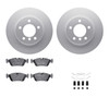 R1 Concepts WDWH1-31012 - Brake Rotor- Carbon Coated with Ceramic Pads & Hdw
