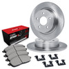 R1 Concepts WFUH1-63300 - Brake Rotor- Blank with Optimum Oe Pads & Hdw