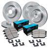 R1 Concepts WFWH2-42001 - E- Line Series Brake Rotor with Ceramic Brake Pads & Hdw