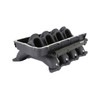 Holley EFI 300-921BK - ULTRA LO-RAM BASE, FORD COYOTE FRONT FEED BLACK