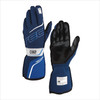 OMP Racing IB0-0779-A01-049-S - TECNICA GLOVES FIA 8856- 2018 NAVY BLUE / ROYAL B