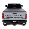 Westin 19-13995 - 2024 Chevrolet Silverado 2500HD Soft Roll Tonneau Cover - Black