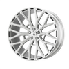 Asanti ABL21-22905015SL - ABL21 22X9 5X5/127 BRUSHED SLV 15MM