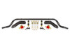 BMR SB461H - 78-87 G-Body Front Sway Bar Kit - 1.25in Hollow - 2-Hole Adjustable - Black Hammertone