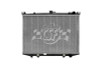 CSF 2834 - 86-94 Nissan D21 2.4L OEM Plastic Radiator