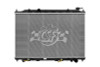 CSF 3133 - 04-09 Nissan Quest 3.5L OEM Plastic Radiator