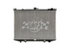 CSF 2813 - 86-94 Nissan D21 2.4L OEM Plastic Radiator