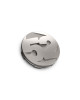 fifteen52 52-TW-CAP-MG - 65mm Snap In Center Cap Single for Rally Sport/MX/SV Wheels - Magnesium Grey
