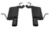 Gibson 616006B - 11+ Dodge Durango R/T 5.7L Black Ceramic SS Axle-Back Exhaust