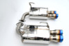 Invidia HS22SW4AQ4RTL - 22+ Subaru WRX Q300 3.5in. Rolled Dual Wall T.I Tip Axle-back Exhaust