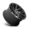 Niche M163200565+45R - 20" Matte Black Machined Ring