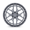 Niche NC284AR22106820 - Nc284 Adria 22X10 Platinum W/ Brushed Face