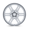 Rotiform RC209SD19855M35 - Rc209 Rps 19X8.5 Matte Silver W/ Diamond Cut Lip