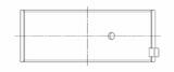 ACL 4B1630H-.025 - Nissan CA18/C20 0.025 Oversized High Performance Rod Bearing Set