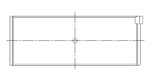 ACL 4B1606H-.25 - VW/Audi 1781cc/1984cc 0.25 Oversized High Performance Rod Bearing Set