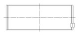 ACL 4B2322H-.025 - Opel/Holden/Daewoo/Isuzu 4 1.8/2.0/2.2L 1987-03 Engine Connecting Rod Bearing Set