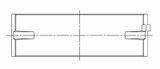 ACL 4M2633H-.025 - Nissan VQ35DE 3.5L-V6 0.025 Oversized High Performance Main Bearing Set