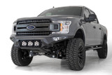 Addictive Desert Designs F180014100103 - 18-20 Ford F-150 Bomber Front Bumper w/ 3 Baja Designs LP6 Mounts