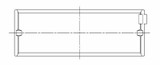 ACL 5M1633H-STD - Nissan CA18/C20 Standard Size High Performance Main Bearing Set