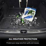 3D MAXpider M1TL0361309 - 21-23 Tesla Model Y Kagu Cross Fold Cargo Liner - Black