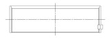 ACL 8B927H-001 - Ford 377ci Clevland stroker (using Chev conrods) Engine Connecting Rod Bearing Set