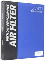 AEM Induction 28-20129 - AEM Silverado/Sierra/Avalanche/Tahoe/Yukon 12.625in O/S L x 10in O/S W x 1.75in H DryFlow Air Filter