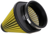 Airaid 725-484 - Universal Air Filter - Cone 6in F x 10-1/4x7-1/4in B x 5-1/2x2-1/2in T x 6-1/2in H -Synthamax