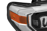 AlphaRex 880778 - 14-18 Toyota Tundra PRO-Series Projector Headlights Chrome w/ Sequential Signal and DRL