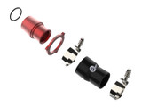 aFe Power 46-20416-R - BladeRunner 15-20 VW GTI Turbo Muffler Delete for OE Charge Pipe - Red