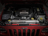 aFe Power 46-50012-B - BladeRunner GT Series Bar and Plate Radiator w/ Black Hoses 12-18 Jeep Wrangler (JK) V6 3.6L