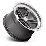 American Racing Wheels VN514AD18703400 - Vn514 Groove 18X7 Anthracite With Diamond Cut Lip