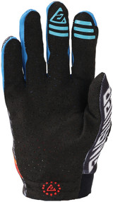 Answer 442732 - 25 Aerlite Drip Gloves Black/White/Rainbow - XL