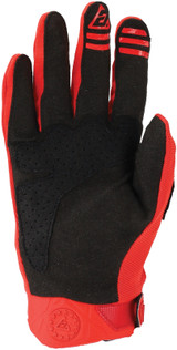 Answer 442779 - 25 Peak Gloves Black/Red - Large