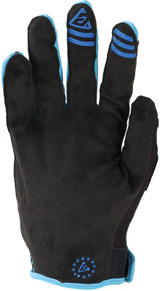 Answer 442853 - 25 Ascent Prix Gloves Blue/Black Youth - Medium