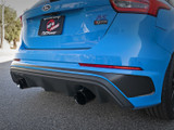 aFe Power 49-33104-B - Takeda 3in 304 SS Axle-Back Exhaust System w/ Black Tip 16-18 Ford Focus RS 2.3L (t)